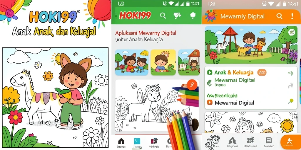 Antarmuka HOKI99 yang ramah anak dan penuh warna.