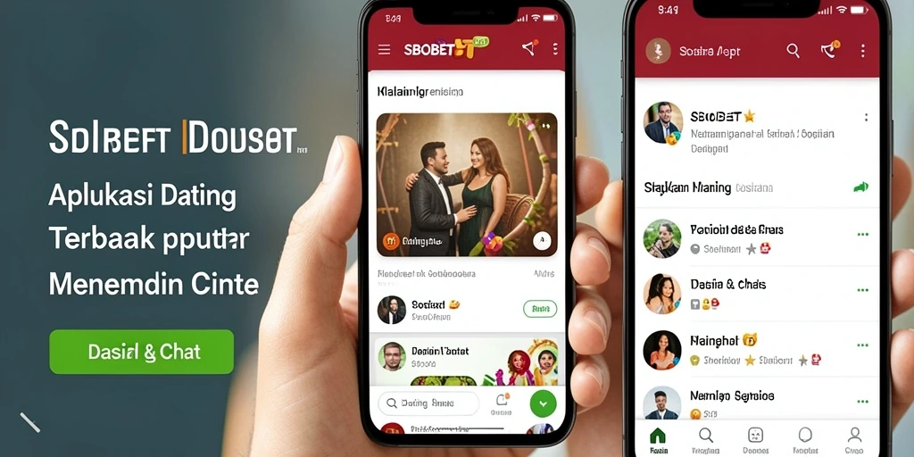 Antarmuka intuitif SBOBET dengan fitur terbaik untuk mencari pasangan.